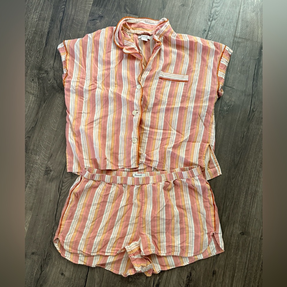 Madewell Stripe Pajama Set